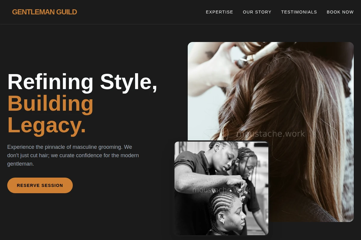 Stylist Hair Styling